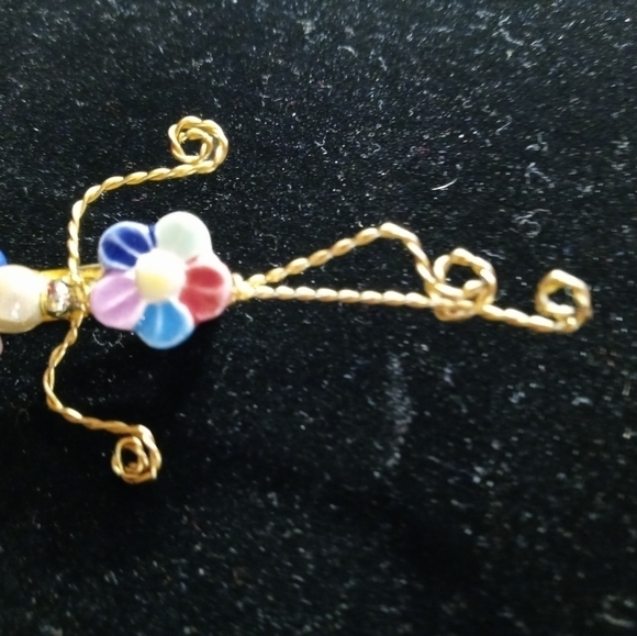 Unique little pin flower girl dress up that Jacket - Picture 4 of 5